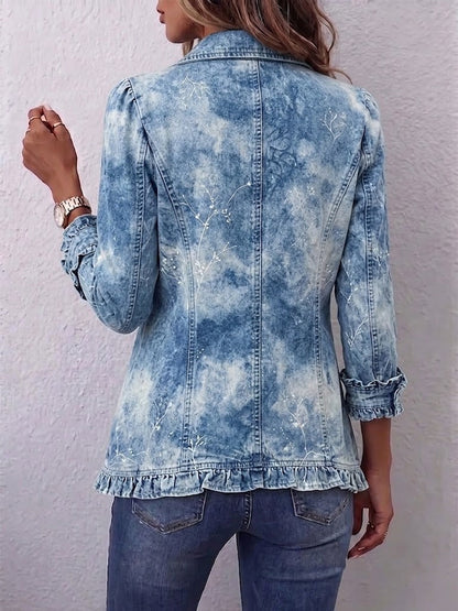 Veste Froncée Botanique