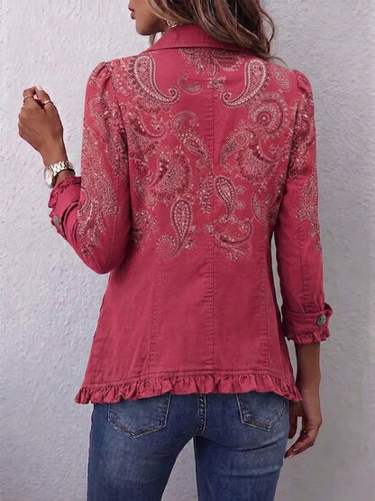 Veste Froncée Perse