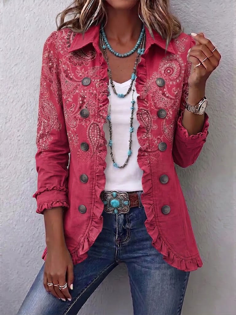 Veste Froncée Perse