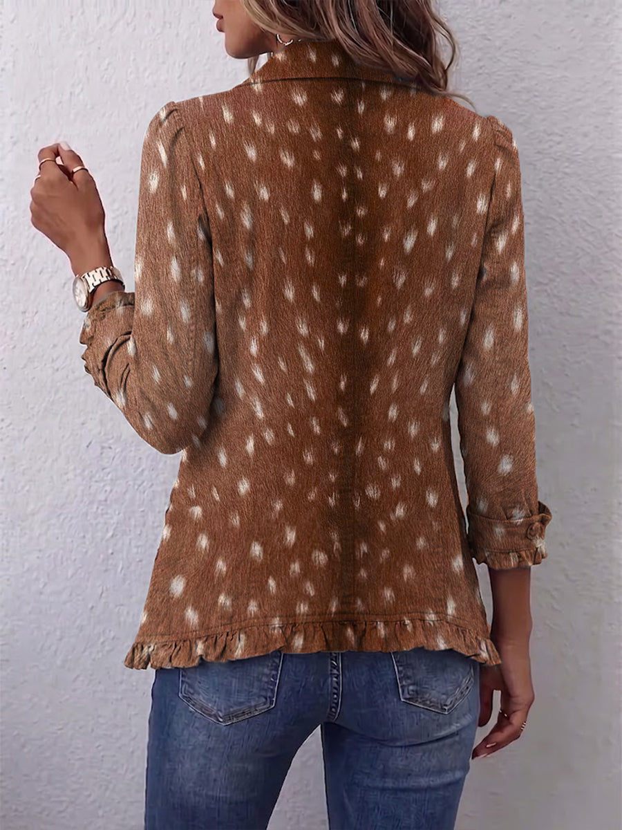 Veste Froncée Savane